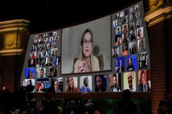 Meryl Streep on videolink